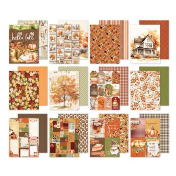 Preview: Simple Stories - Designpapier "Simple Vintage Autumn Breeze" Paper Pack 6x8 Inch - 24 Bogen
