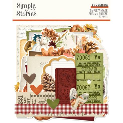 Simple Stories - Stanzteile "Simple Vintage Autumn Breeze" Die Cuts