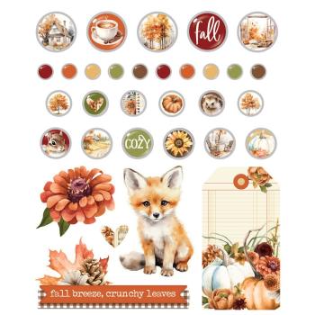 Preview: Simple Stories - Decorative Brads "Simple Vintage Autumn Breeze" 