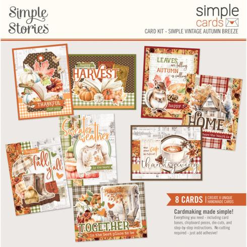 Simple Stories - Cards Kit "Simple Vintage Autumn Breeze"