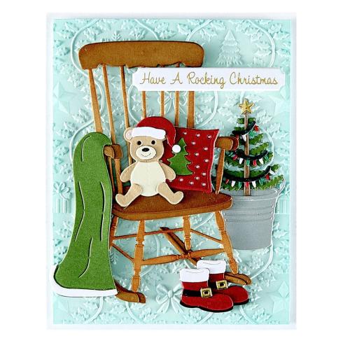 Spellbinders - Stanzschablone "Christmas Rocking Chair" Dies