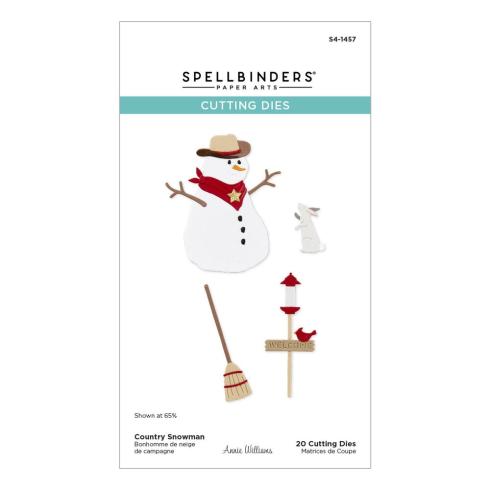 Spellbinders - Stanzschablone "Country Snowman" Dies