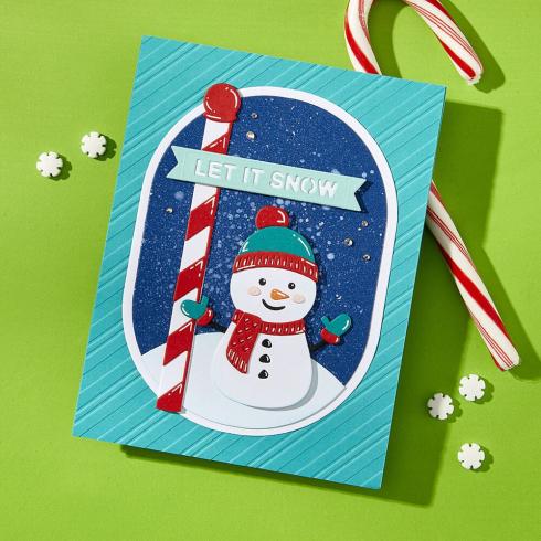 Spellbinders - Stanzschablone "North Pole Sentiments" Dies