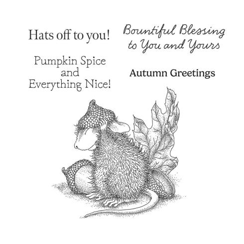 Spellbinders - Gummistempel Set "Hats Off to You!" Cling Stamp