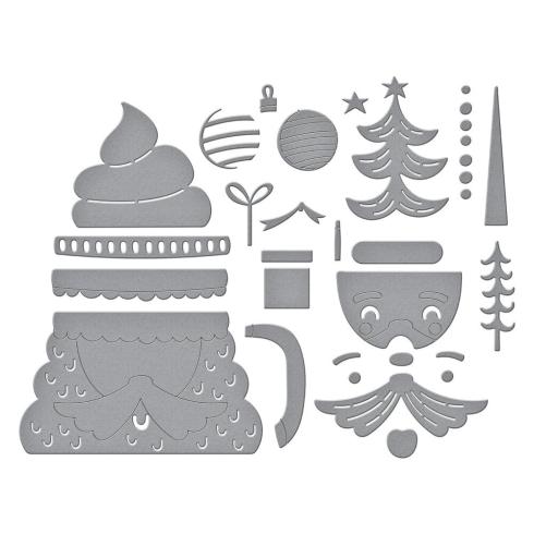 Spellbinders - Stanzschablone "Cocoa Wonderland" Dies