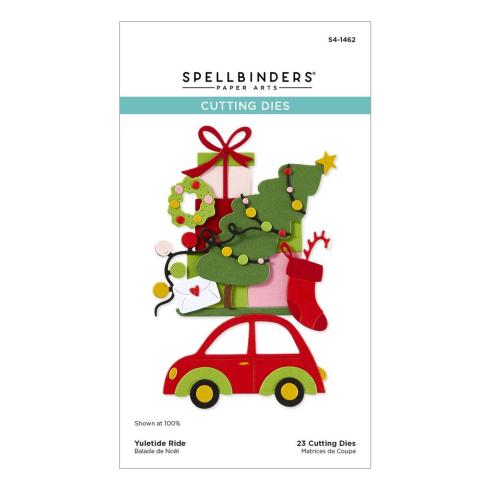 Spellbinders - Stanzschablone "Yuletide Ride" Dies