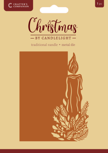 Crafters Companion - Stanzschablone "Traditional Candle" Dies