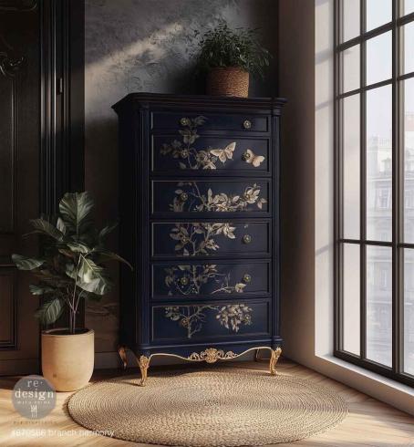 Re-Design with Prima - Transfer Aufkleber 24x35 Inch "Branch Harmony" Decor Transfer 4 Bogen 