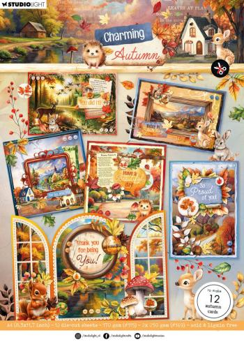 Studio Light  "Charming Autumn" Cardmaking Pad A4