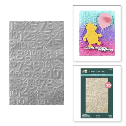 Spellbinders - Prägefolder "Numbers" Embossingfolder