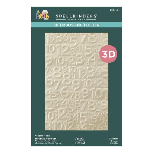 Spellbinders - Prägefolder "Numbers" Embossingfolder