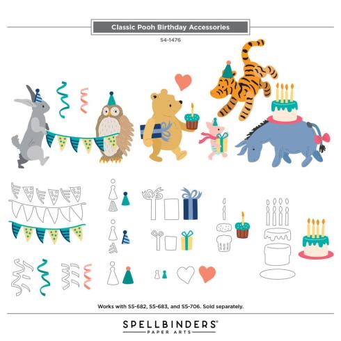 Spellbinders - Stanzschablone "Accessories" Dies