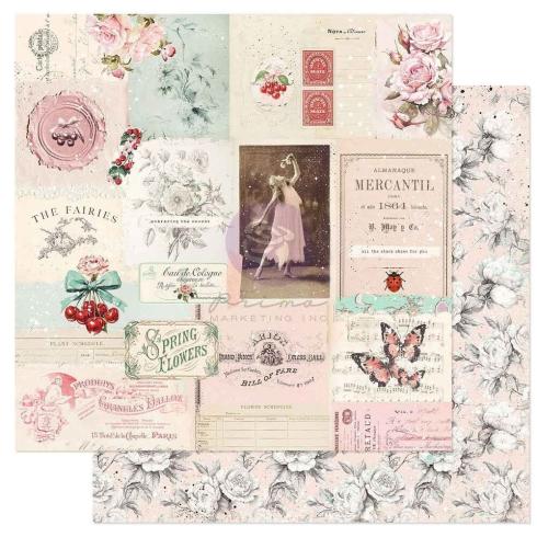 Prima Marketing - Designpapier "Cherry Sweet" Paper Pack 12x12 Inch - 16 Bogen