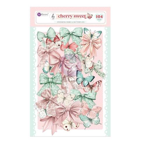 Prima Marketing - Stanzteile "Bows & Butterflies" Ephemera