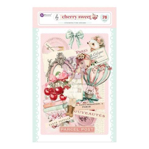 Prima Marketing - Stanzteile "Pink Dreams" Ephemera