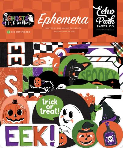 Echo Park - Stanzteile "Ghosts And Goblins" Ephemera