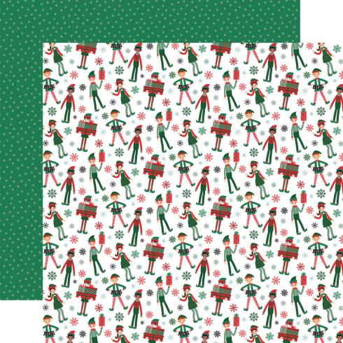 Echo Park - Designpapier "Christmas Express" Collection Kit 12x12 Inch - 12 Bogen