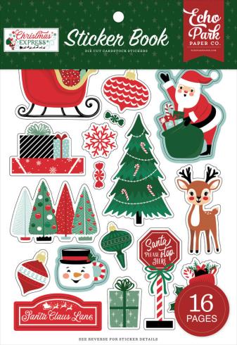 Echo Park - Aufkleber "Christmas Express" Sticker 
