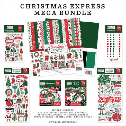 Echo Park - Komplettpaket "Christmas Express" Mega Bundle