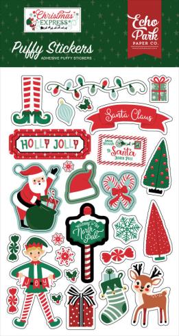 Echo Park - Aufkleber "Christmas Express" Stickers
