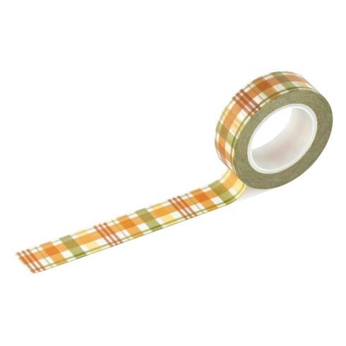 Echo Park - Decorative Tape "Winne The Pooh Fall Plaid" Washi Tape 