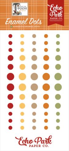 Echo Park - Enamel Dots "Winnie The Pooh Autumn " 60 Stück
