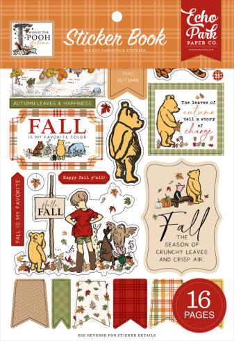 Echo Park - Aufkleber "Winnie The Pooh Autumn" Sticker 