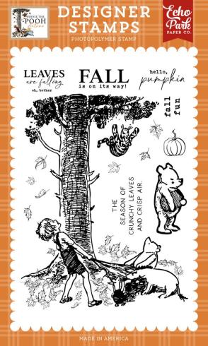 Echo Park - Stempelset "Crunchy Leaves and Crisp Air" Clear Stamps