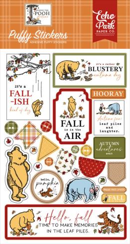 Echo Park - Aufkleber "Winnie The Pooh Autumn" Stickers