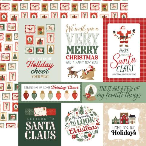 Carta Bella - Designpapier "Christmas Village" Collection Kit 12x12 Inch - 12 Bogen  