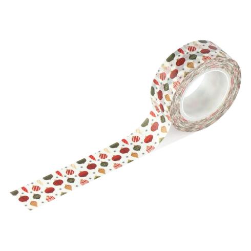 Carta Bella - Decorative Tape "Deck The Halls Ornaments" Washi Tape