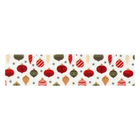 Carta Bella - Decorative Tape "Deck The Halls Ornaments" Washi Tape