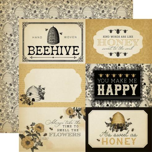 Carta Bella - Designpapier "Honey Bee" Collection Kit 12x12 Inch - 12 Bogen  