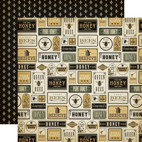 Carta Bella - Designpapier "Honey Bee" Collection Kit 12x12 Inch - 12 Bogen  