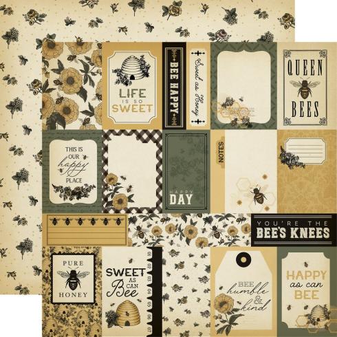 Carta Bella - Designpapier "Honey Bee" Collection Kit 12x12 Inch - 12 Bogen  