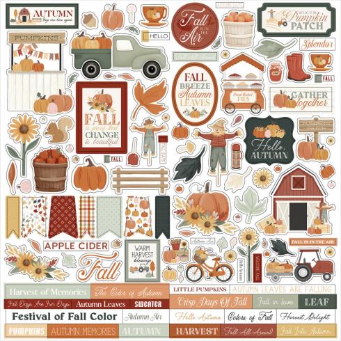 Carta Bella - Aufkleber "It´s Autumn" Element Stickers 