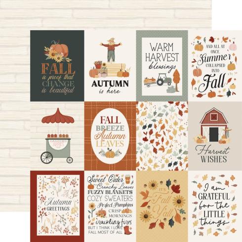 Carta Bella - Designpapier "It's Autumn" Collection Kit 12x12 Inch - 12 Bogen  