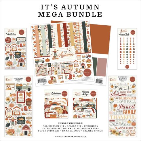 Carta Bella - Mega Bundle "It's Autumn" Komplettpaket 