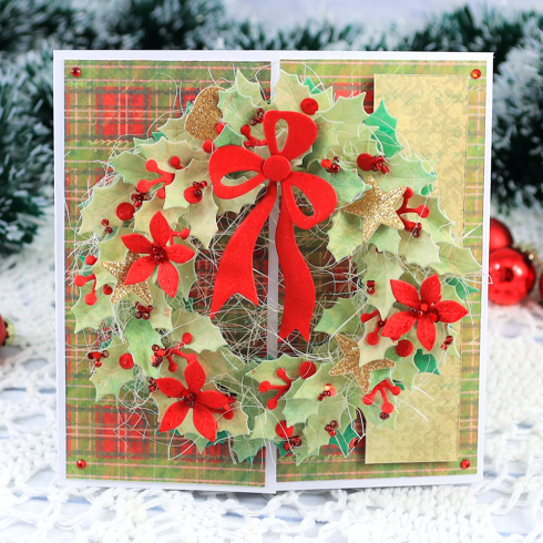 Elizabeth Craft Designs - Stanzschalone "Holiday Wreath" Dies