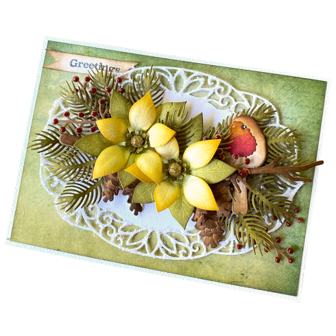 Elizabeth Craft Designs - Stanzschalone "Winter Greenery" Dies