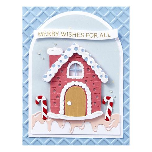 Spellbinders - Prägefolder "Candy Christmas" Embossingfolder