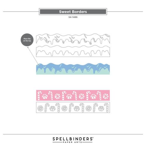 Spellbinders - Stanzschablone "Sweet Borders" Dies