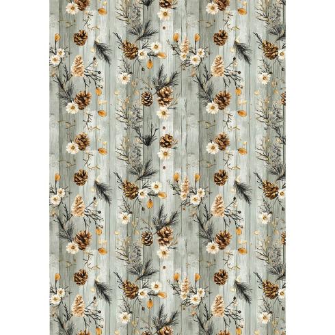 Ciao Bella - Decopatch Papier "Hot Cocoa & Holly" Rice Paper A5 - 8 Bogen