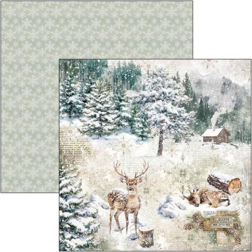 Ciao Bella - Designpapier "Forest Tales" Paper Pack 12x12 Inch - 12 Bogen