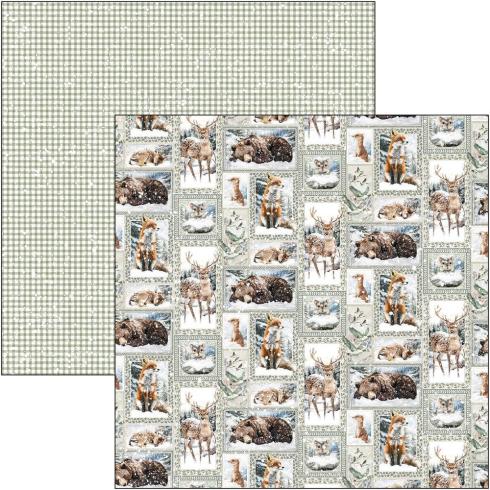 Ciao Bella - Designpapier "Forest Tales" Patterns Paper Pack 12x12 Inch - 8 Bogen