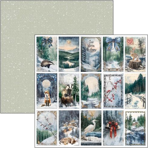 Ciao Bella - Designpapier "Forest Tales" Patterns Paper Pack 12x12 Inch - 8 Bogen