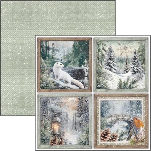 Ciao Bella - Designpapier "Forest Tales" Patterns Paper Pack 12x12 Inch - 8 Bogen