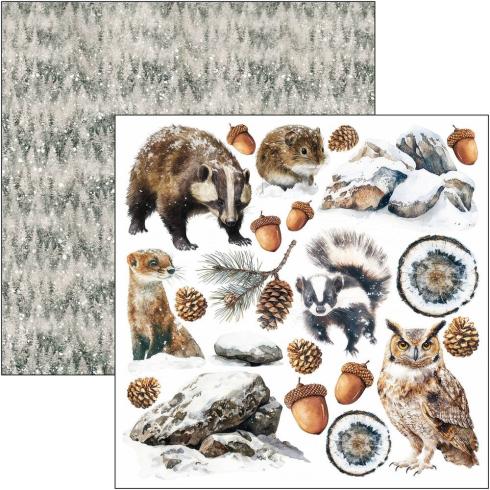 Ciao Bella - Stanzteile "Forest Tales" Fussy Cut Pad - 24 Bogen