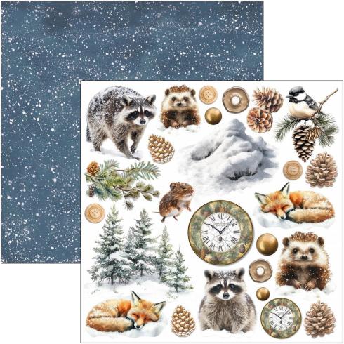 Ciao Bella - Stanzteile "Forest Tales" Fussy Cut Pad - 24 Bogen