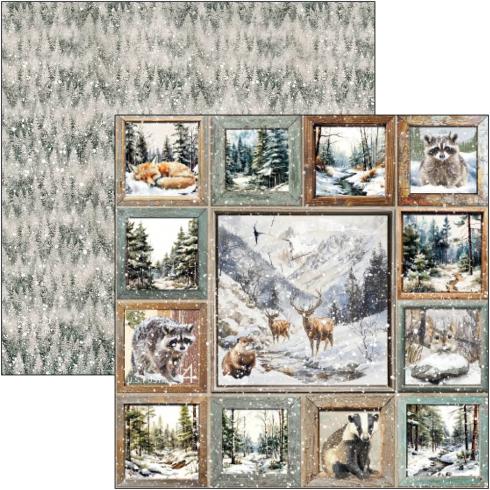 Ciao Bella - Designpapier "Forest Tales" Paper Pack 8x8 Inch - 12 Bogen